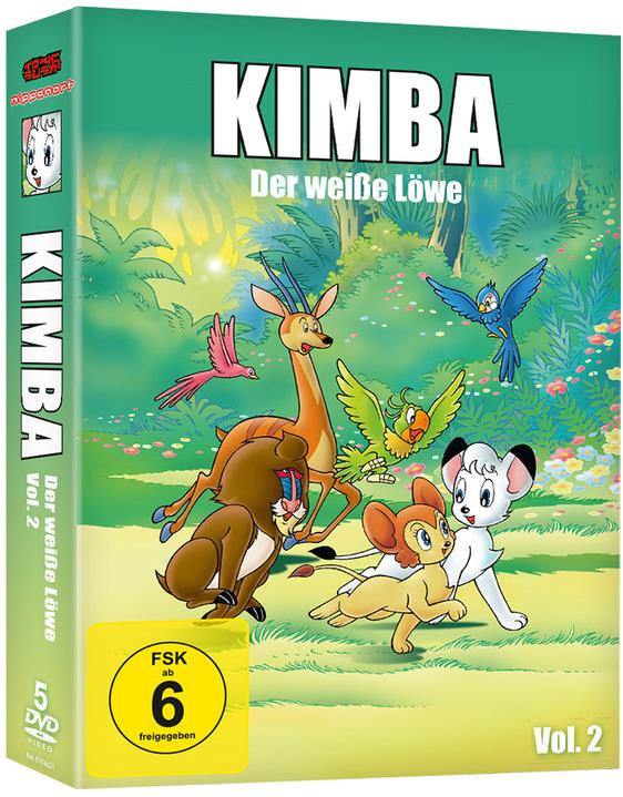 Kimba, der weisse Löwe - Vol. 2 - Staffel 1.2 (1965) 3 Blu-ray