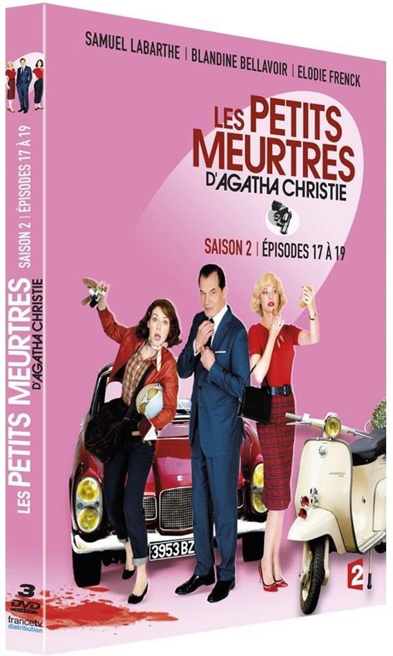 Les petits meurtres d'Agatha Christie - Saison 2 - Épisodes 17 à 19 Digibook, 3 DVD