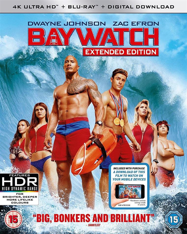 Baywatch (2017) 4K Ultra HD + Blu-ray