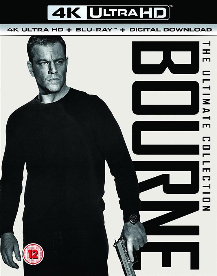 Bourne - The Ultimate Collection 5 4K Ultra HDs + 5 Blu-rays