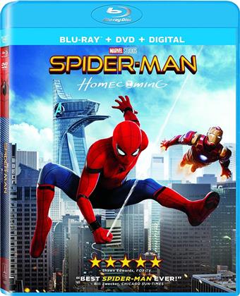 Spider-Man: Homecoming (2017) (Blu-ray + DVD)