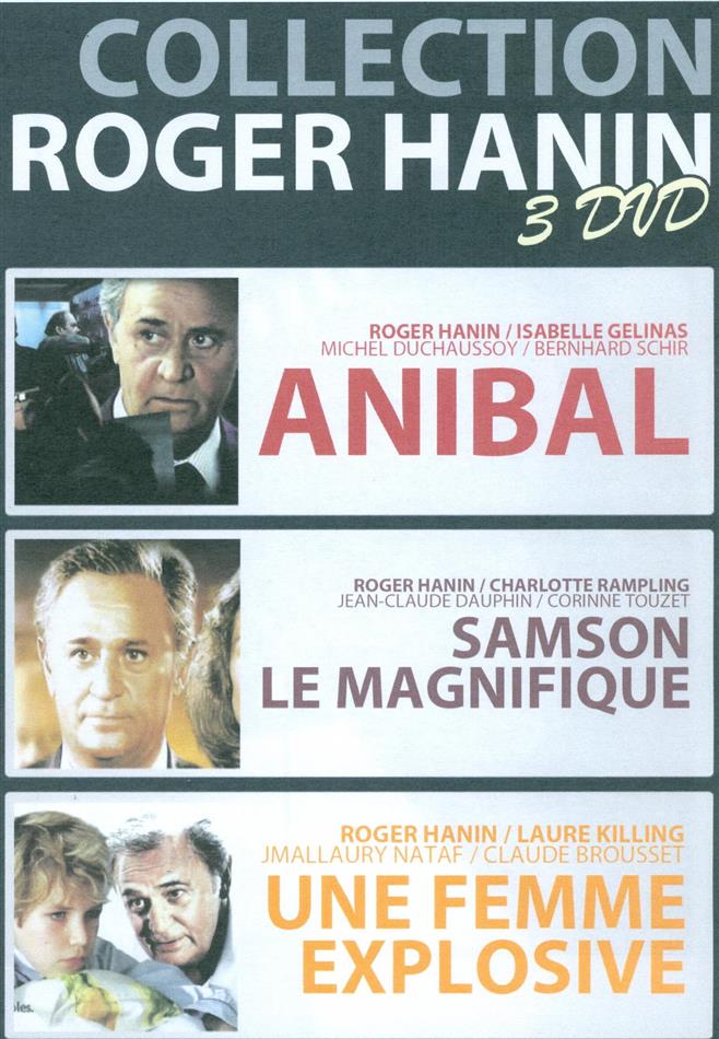 Roger Hanin Collection 3 DVD