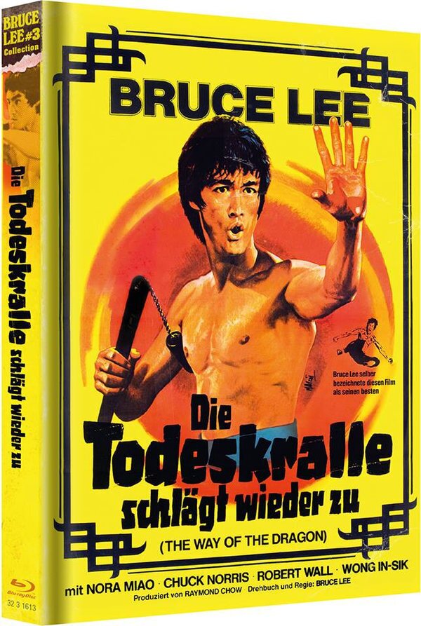 Bruce Lee - Die Todeskralle schlägt wieder zu (1972) Bruce Lee Collection, Limited Edition, Mediabook, Uncut, Blu-ray + DVD
