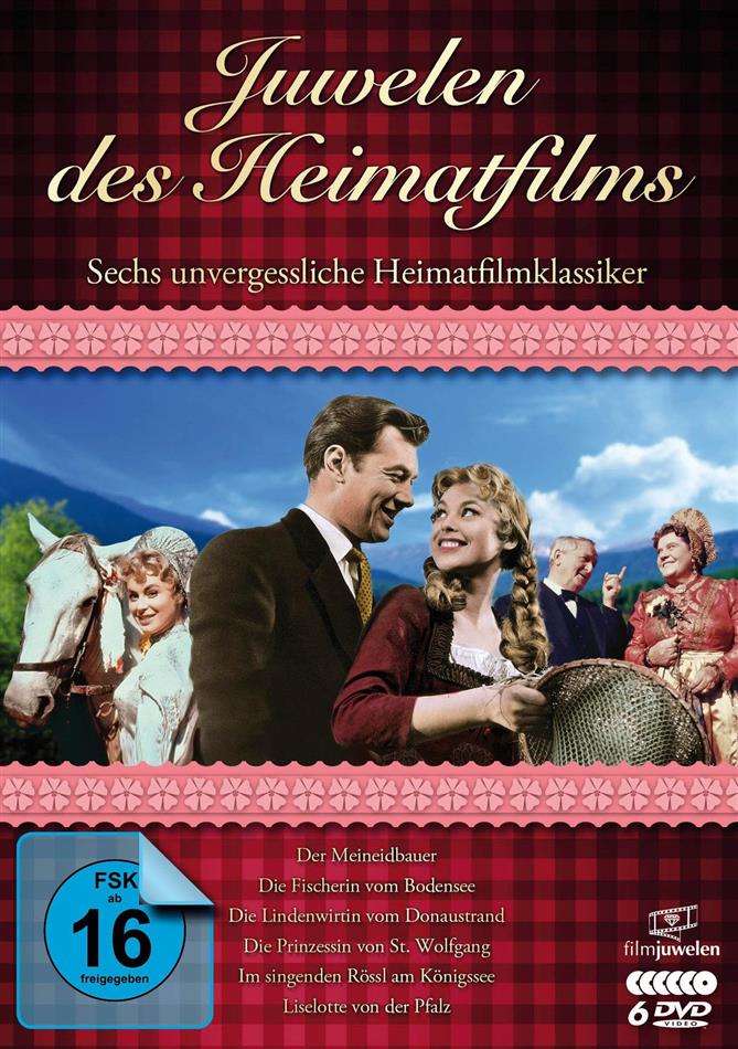 Juwelen des Heimatfilms - Sechs unvergessliche Heimatfilmklassiker Filmjuwelen, 6 DVD