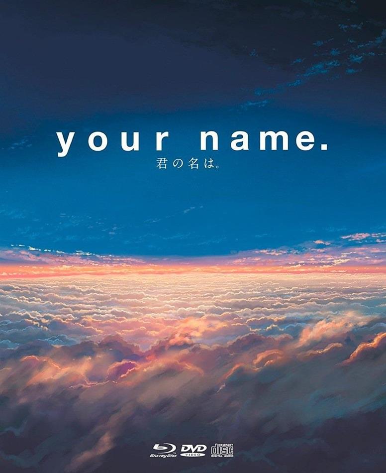 Your Name. (2016) Édition Collector Limitée, 2 Blu-ray + DVD + CD