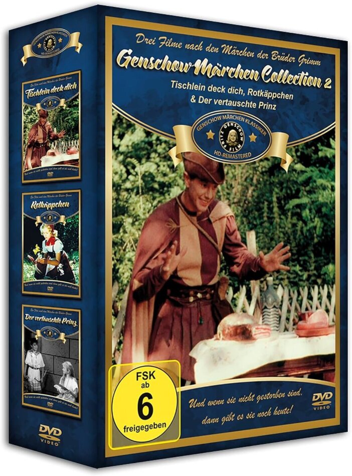 Genschow Märchen Collection 2 HD-Remastered, 3 DVD