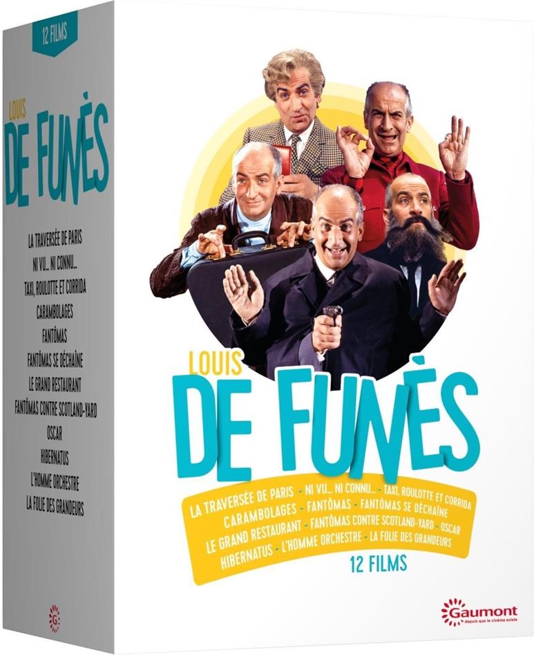 Louis de Funès - 12 films Gaumont, Cofanetto, 12 DVD