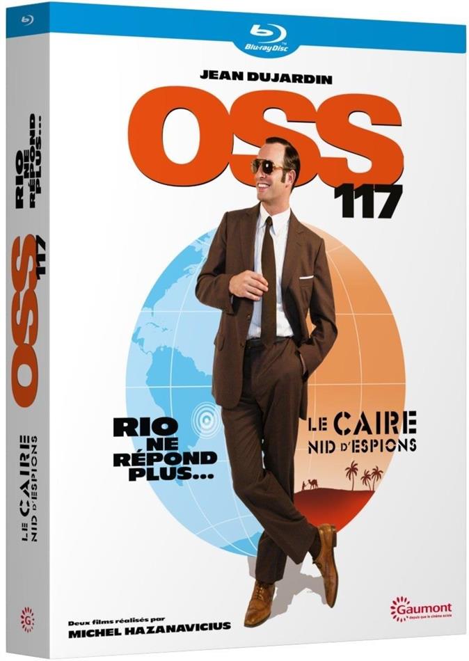 OSS 117 - Le caire nid d'espions / Rio ne répond plus... 2 Blu-ray