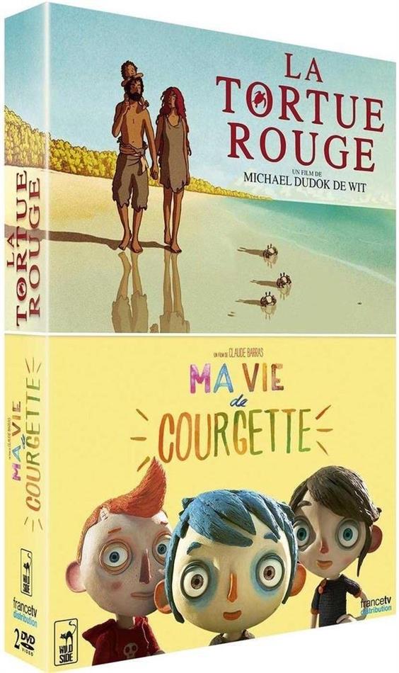 La tortue rouge / Ma vie de Courgette 2 DVD