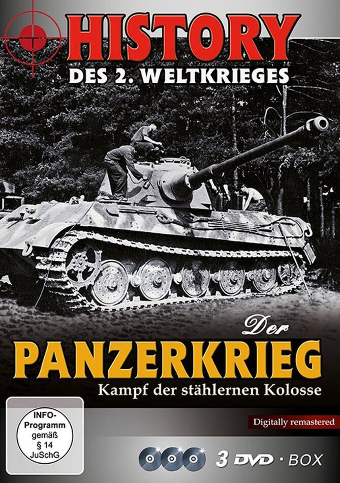 Der Panzerkrieg - Kampf der stählernen Kolosse b/w, Remastered, 3 DVDs