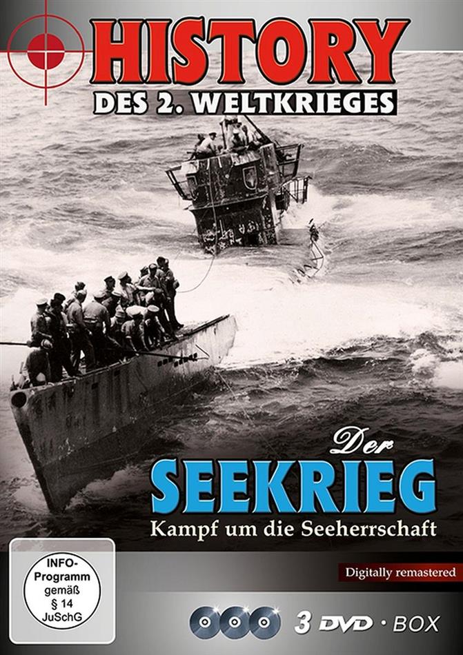 Der Seekrieg - Kampf um die Seeherrschaft - (History des 2. Weltkrieges) Remastered, 3 DVDs