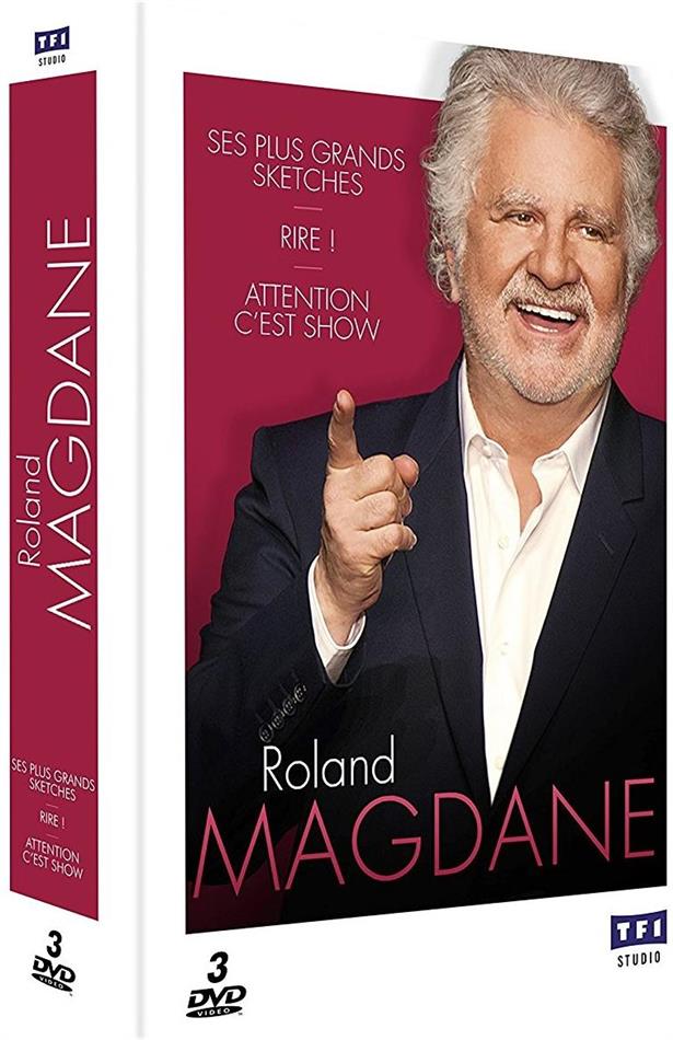 Roland Magdane - Ses plus grands sketches / Rire ! / Attention c'est show 3 DVDs
