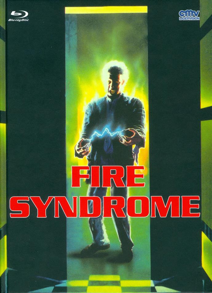 Fire Syndrome (1990) Cover B, Édition Limitée, Mediabook, Uncut, Blu-ray + DVD