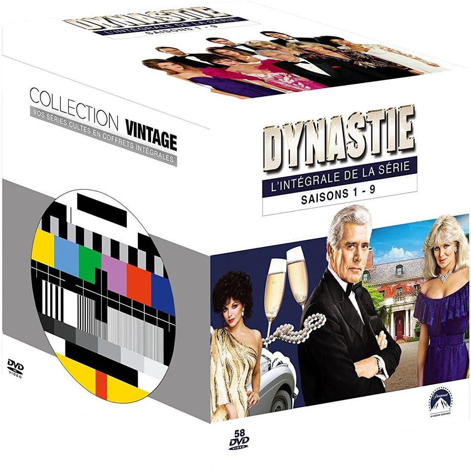 Dynastie - L'Intégrale de la série saisons 1 - 9 Collection Vintage, 58 DVDs