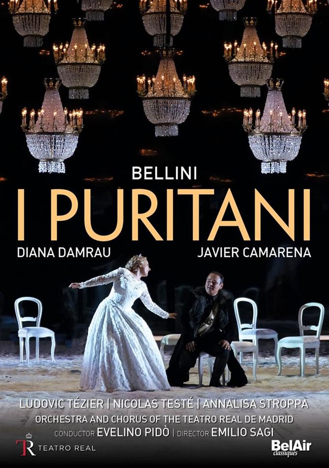 Metropolitan Opera Orchestra, Maurizio Benini & Diana Damrau - Bellini - I Puritani Bel Air Classique, 2 DVDs