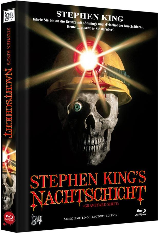 Stephen King's Nachtschicht (1990) Cover A, Édition Collector, Édition Limitée, Mediabook, Uncut, Blu-ray + DVD