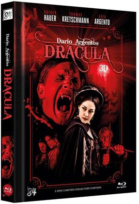 Dario Argentos Dracula (2012) (Cover A, Collector's Edition, Edizione Limitata, Mediabook, Blu-ray 3D + DVD)
