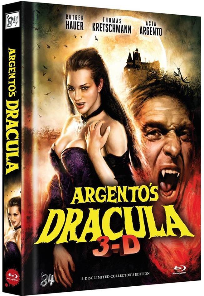 Argento's Dracula (2012) Cover B, Collector's Edition, Limited Edition, Mediabook, Uncut, Blu-ray 3D + DVD