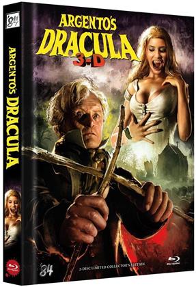 Argento's Dracula (2012) (Cover C, Collector's Edition, Edizione Limitata, Mediabook, Uncut, Blu-ray 3D + DVD)