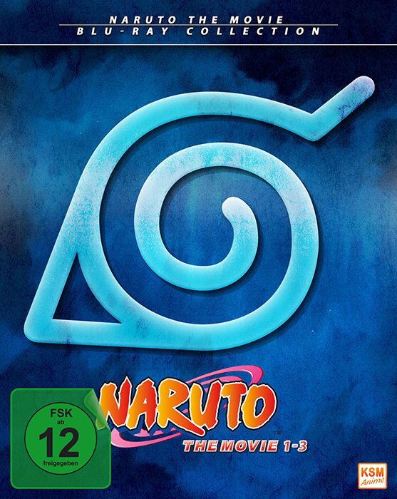 Naruto 1-3 - The Movie Collection Limited Edition, 3 Blu-rays