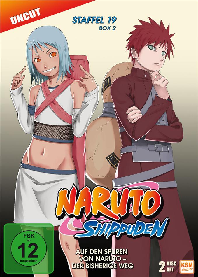 Naruto Shippuden - Staffel 19 Box 2 Uncut, 2 DVDs