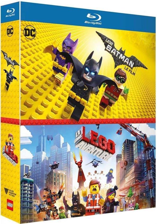 LEGO Batman - Le film (2017) / La grande aventure LEGO (2014) 2 Blu-ray