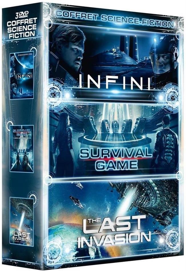 Science-Fiction - Infini / Survival Game / The Last Invasion 3 DVDs