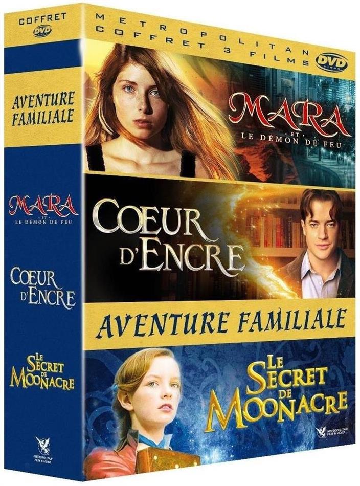 Aventure familiale - Mara et le Démon de feu / Coeur d'encre / Le secret de Moonacre 3 DVD