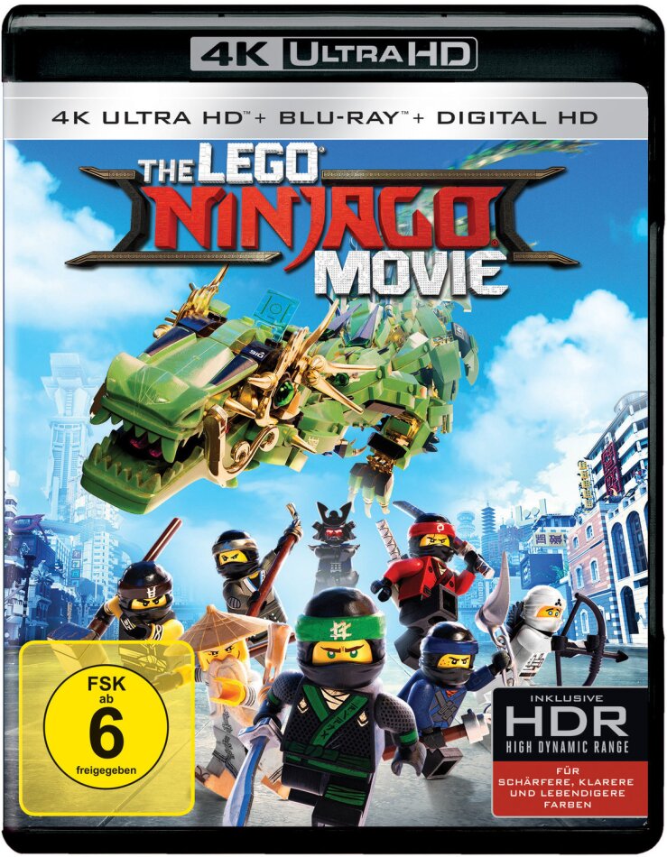 The LEGO Ninjago Movie (2017) 4K Ultra HD + Blu-ray