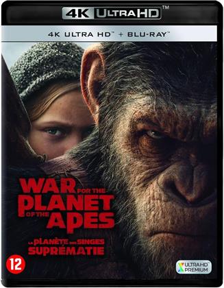 War for the Planet of the Apes - La Plan&egrave;te des Singes - Supr&eacute;matie (2017) (4K Ultra HD + Blu-ray)