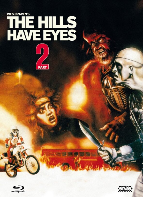The Hills Have Eyes Part 2 (1984) Cover D, Collector's Edition, Limited Edition, Mediabook, Uncut, Blu-ray + DVD