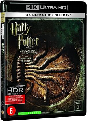 Harry Potter et la chambre des secrets (2002) (Extended Edition, Kinoversion, 4K Ultra HD + Blu-ray)