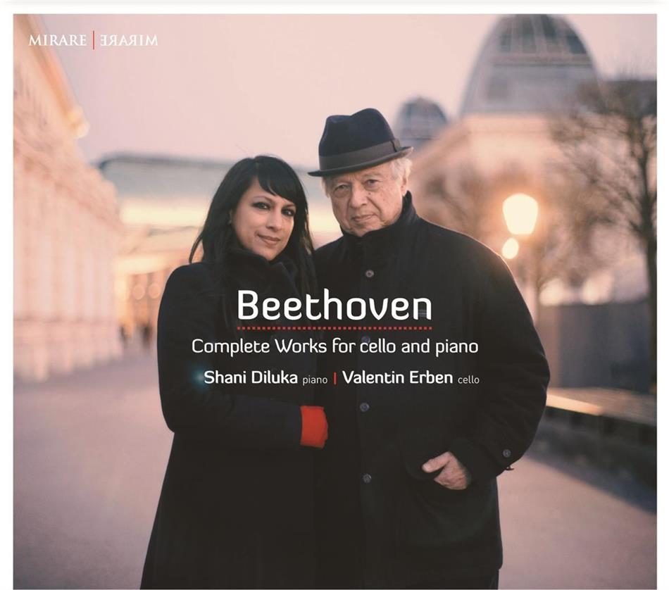 Shani Diluka, Valentin Erben & Ludwig van Beethoven (1770-1827) - Sämtliche Werke Für Cello & Klavier 2 CDs
