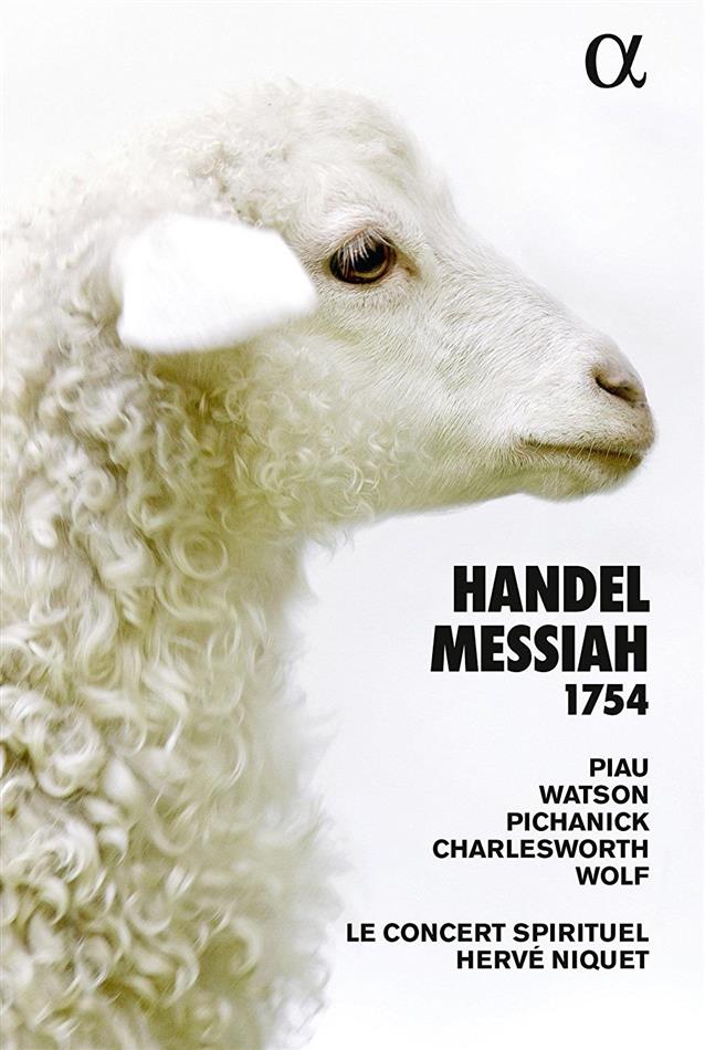Sandrine Piau, Katherine Watson, Georg Friedrich Händel (1685-1759), Herve Niquet & Le Concert Spirituel - Der Messias Hwv 56 - Version Foundling Hospital 1754 2 CDs