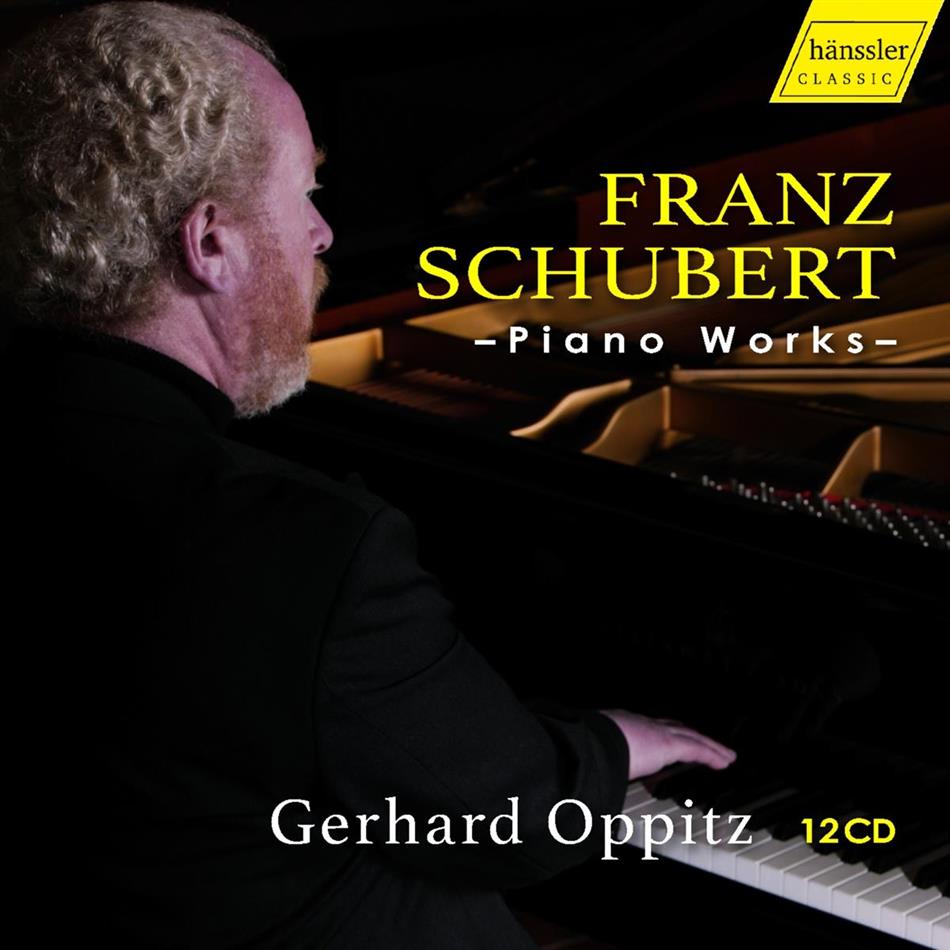 Gerhard Oppitz & Franz Schubert (1797-1828) - Sämtliche Klavierwerke 12 CD