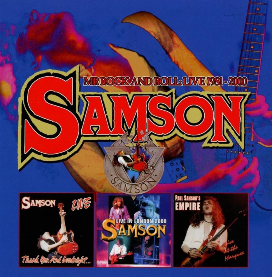 Samson - Mr Rock And Roll: Live 1981-2000 4 CDs