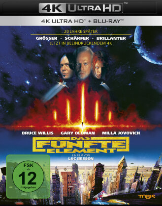 Das f&uuml;nfte Element (1997) (4K Ultra HD + Blu-ray)