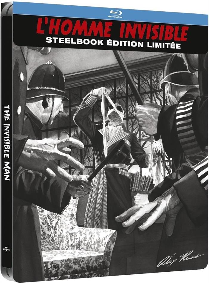 L'homme invisible (1933) n/b, Édition Limitée, Steelbook