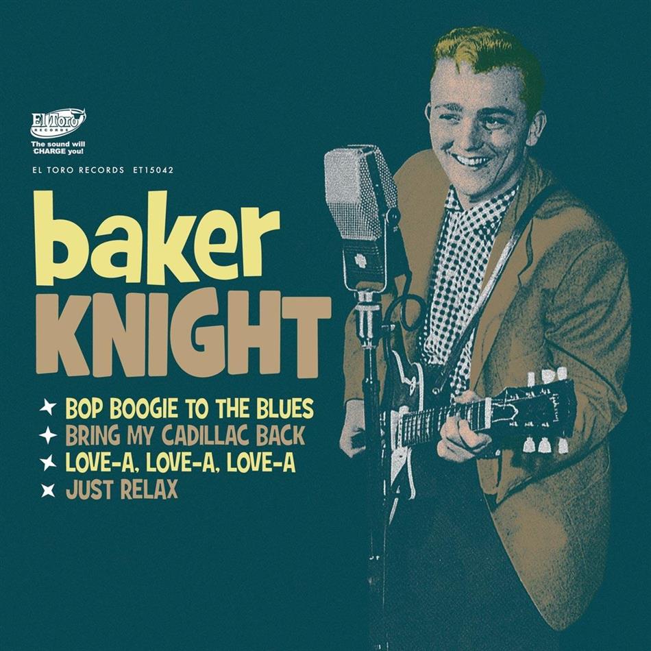 Baker Knight - Bop Boogie To The Blues 7" Single