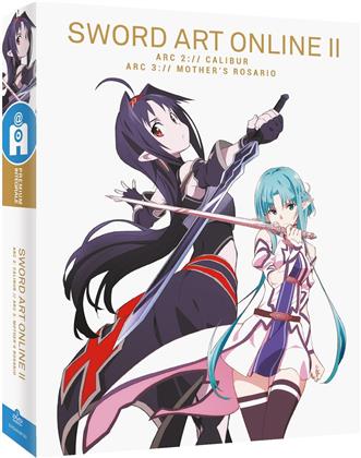 Sword Art Online II - Saison 2.2 - Arc 2: Calibur / Arc 3: Mother's Rosario (&Eacute;dition Premium, 3 DVD)