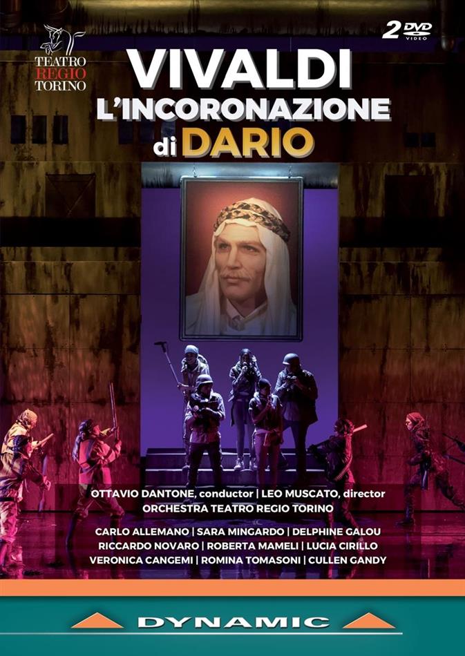 Orchestra & Coro del Teatro Regio di Torino, Ottavio Dantone & Carlo Allemano - Vivaldi - L'incoronazione di Dario Dynamic, 2 DVD