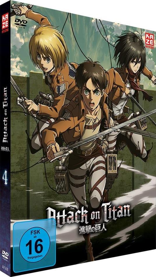 Attack on Titan - Staffel 1 - Vol. 4 Edizione Limitata