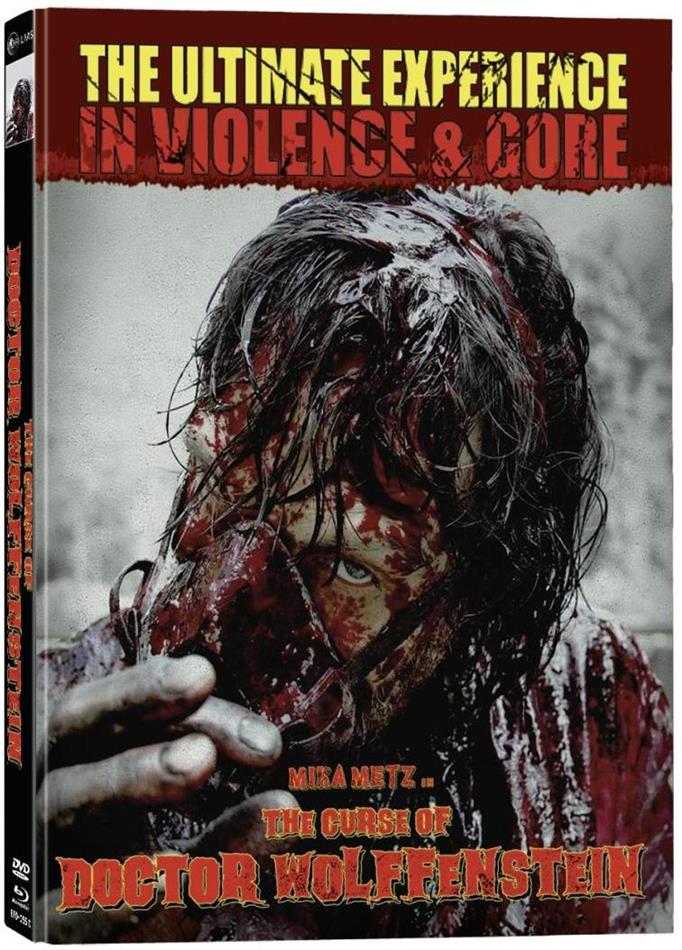 The Curse of Doctor Wolffenstein (2015) Cover C, Director's Cut, Limited Edition, Mediabook, Unrated, Blu-ray + DVD