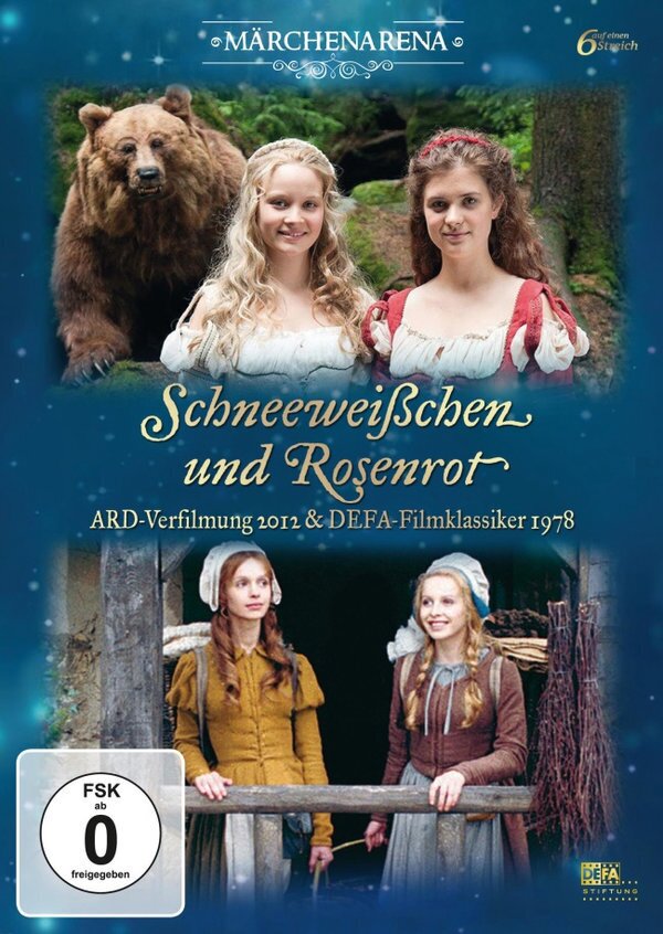 Schneeweisschen & Rosenrot - Doppeledition - ARD Verfilmung 2012 / DEFA Filmklassiker 1978 2 DVDs
