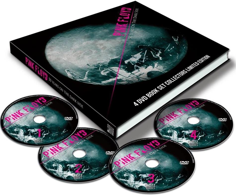 Pink Floyd - 50 Years On The Dark Side Collector's Edition, Inofficial, Limited Edition, 4 DVDs