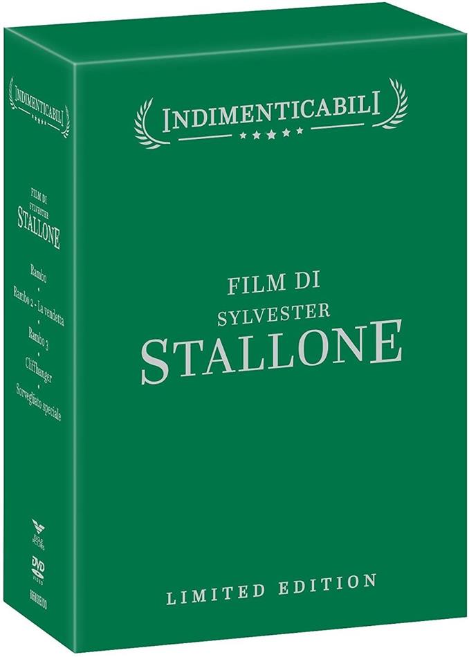 Film di Sylvester Stallone Indimenticabili, Box, Limited Edition, 5 DVDs