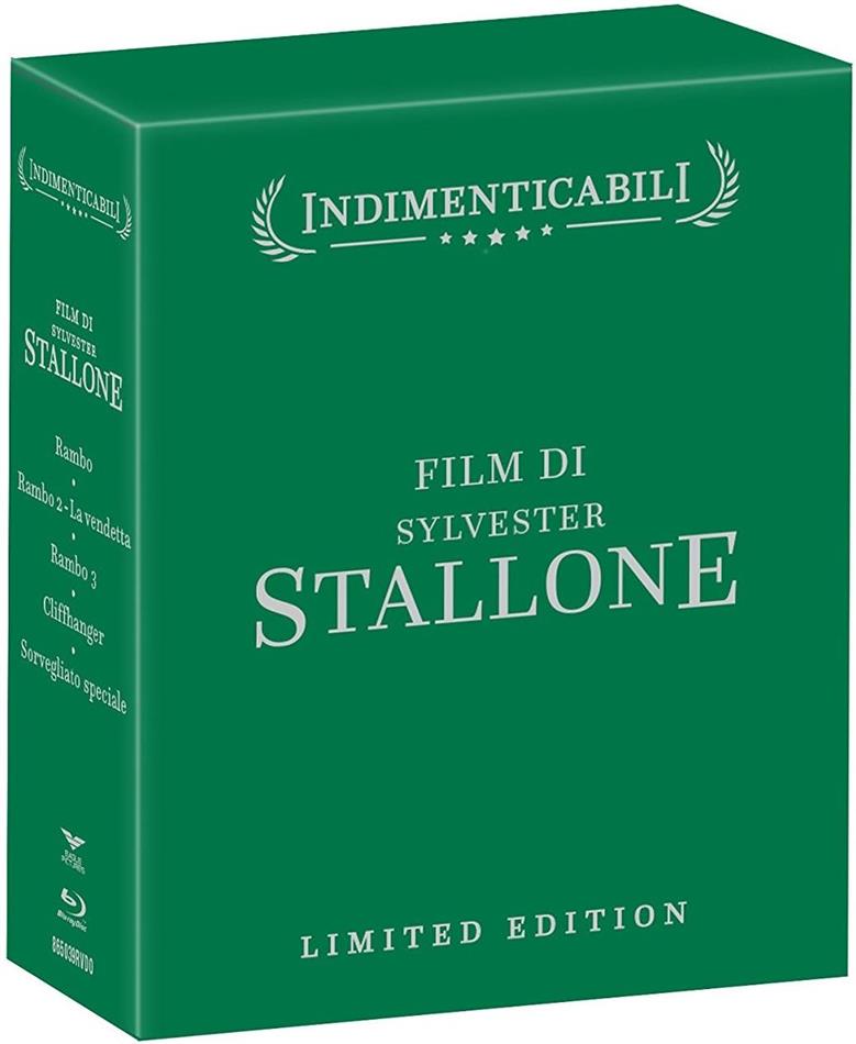 Film di Sylvester Stallone Indimenticabili, Box, Limited Edition, 5 Blu-rays
