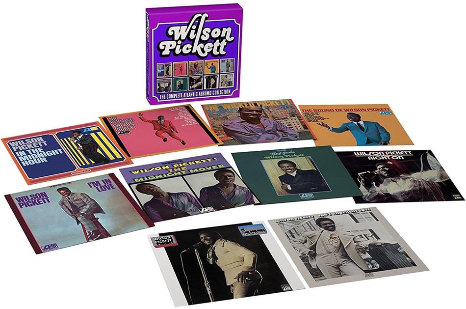 Wilson Pickett - Complete Atlantic Albums 10 CD