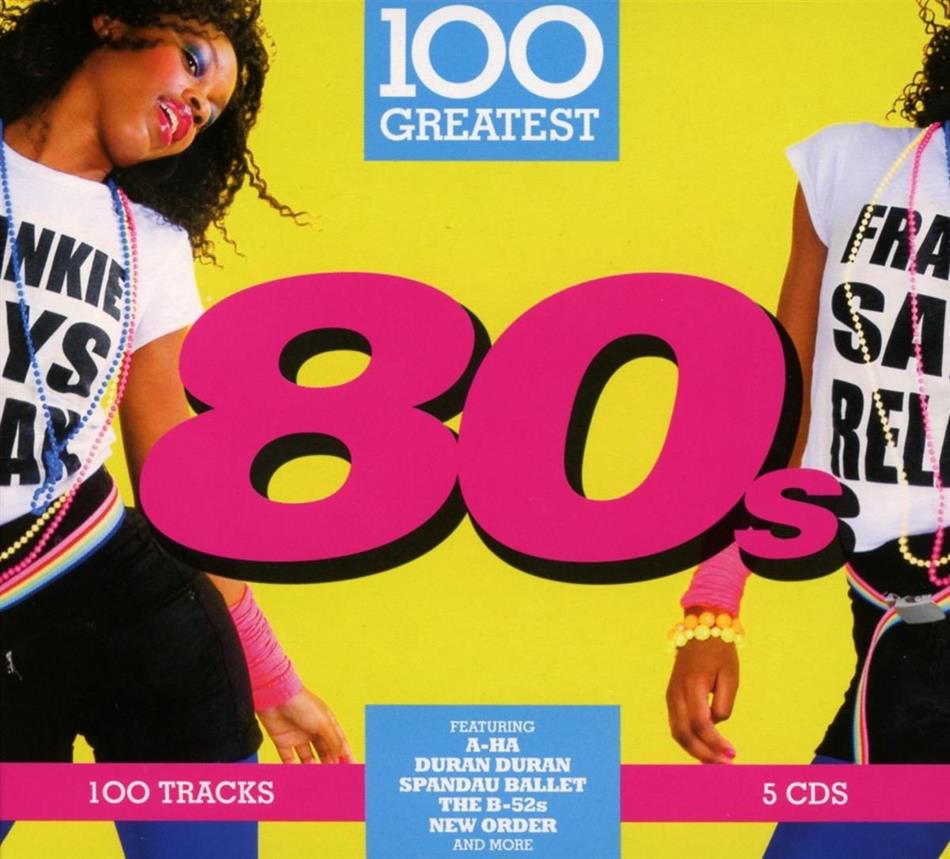 100 Greatest - 80's 5 CDs