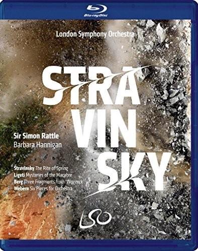 The London Symphony Orchestra, Sir Simon Rattle & Barbara Hannigan - Stravinsky Blu-ray + DVD